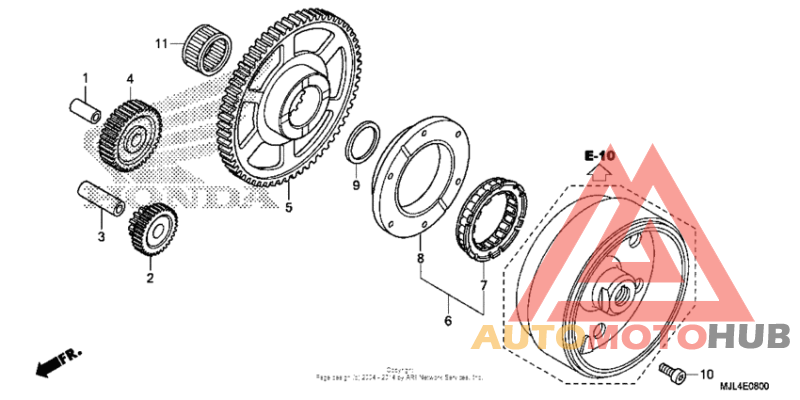 Муфта стартера