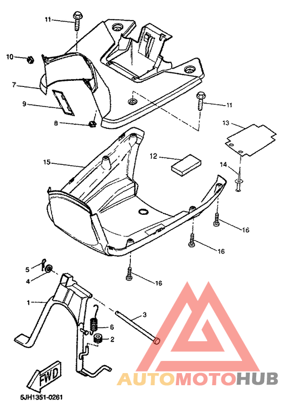Stand. footrest