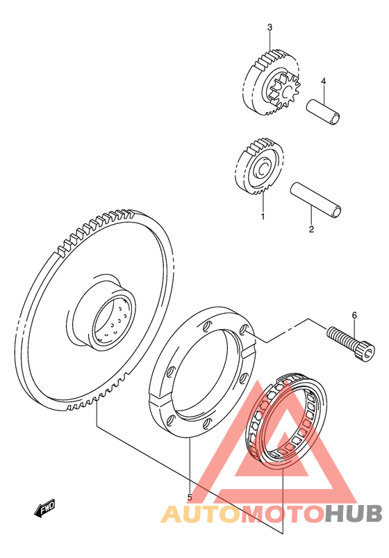 Муфта стартера