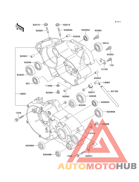 Картер двигателя
