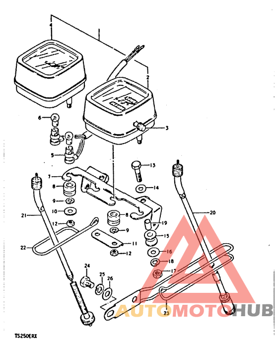 Спидометр-тахометр