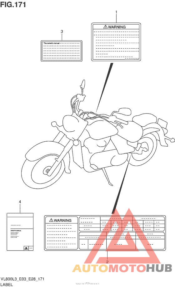 Label (Vl800Tl3 E33)