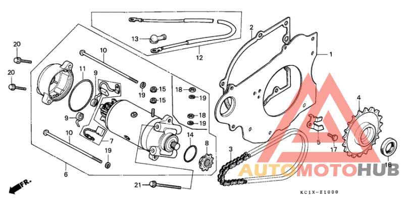 Стартерный мотор
