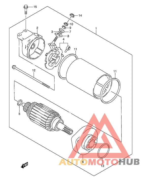 Стартерный мотор
