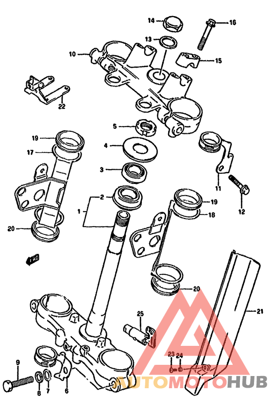 Траверса нижняя