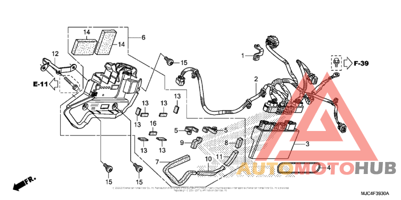 Abs Control Unit (Cbr600Ra)