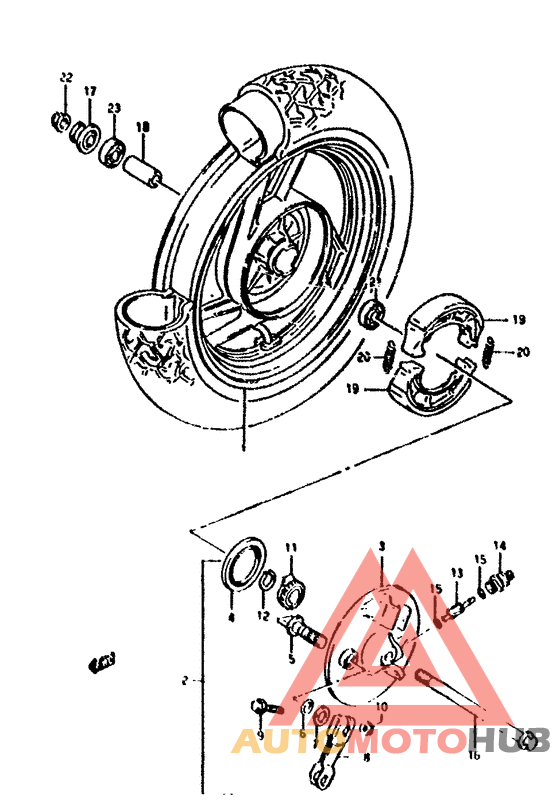 Transom + tube