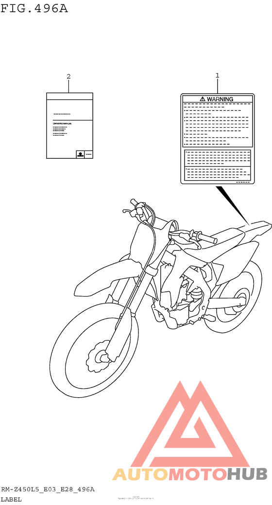 Label (Rm-Z450L5 E03)