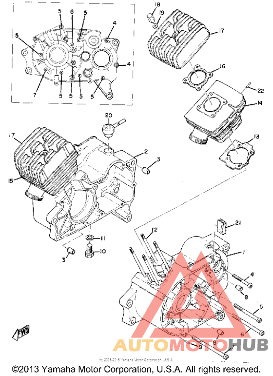 Картер двигателя