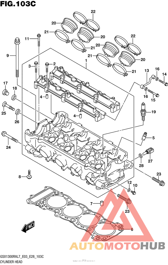 Cylinder Head (Gsx1300Ral7 E33)