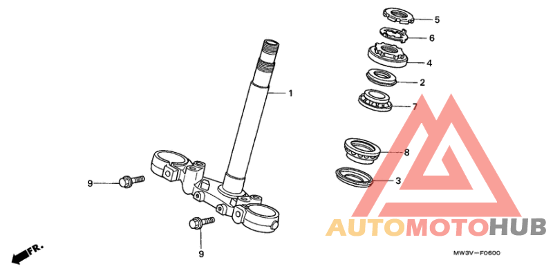 Траверса нижняя