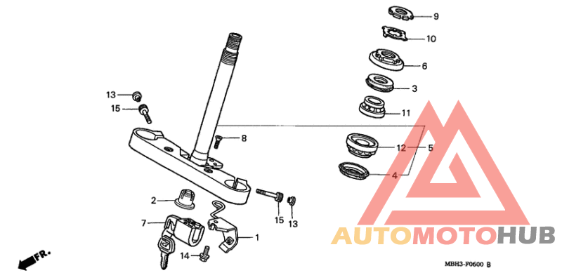 Траверса нижняя