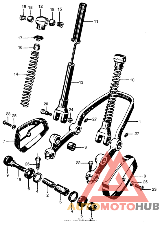 Передние аммортизаторы
