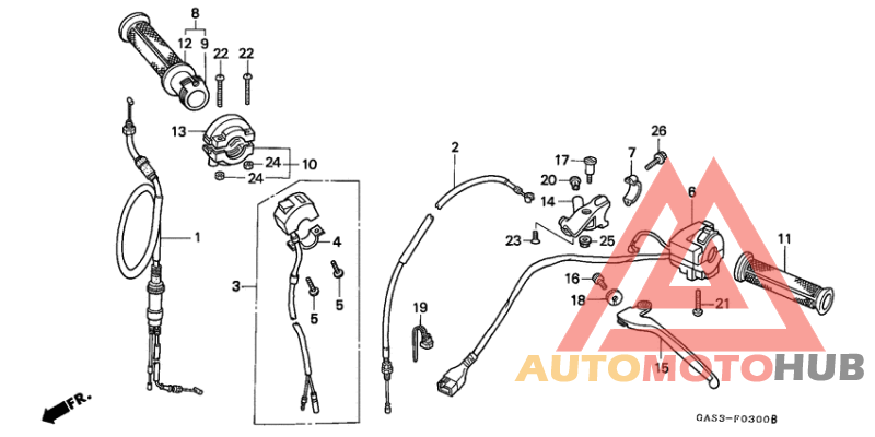 Handle lever/switch/ cable