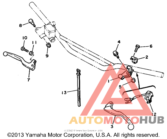 Handle switch - lever