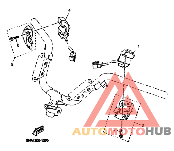 Handle switch. lever