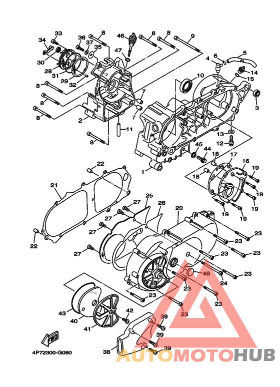 Картер двигателя
