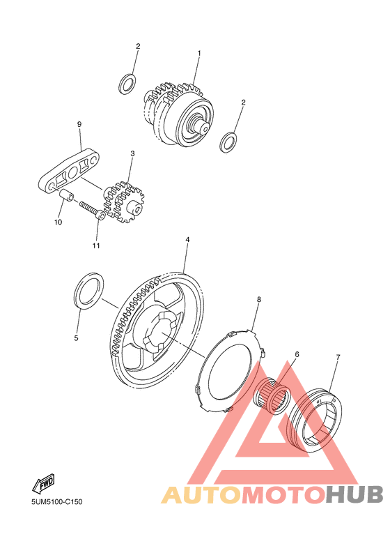 Муфта стартера