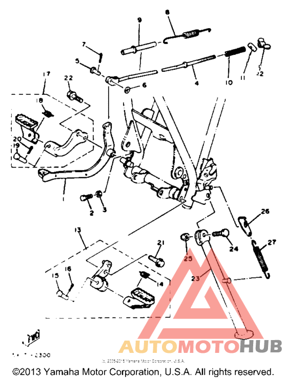 Stand - footrest