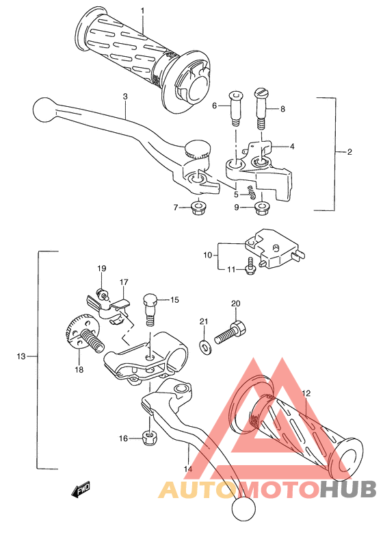 Рулевой рычаг