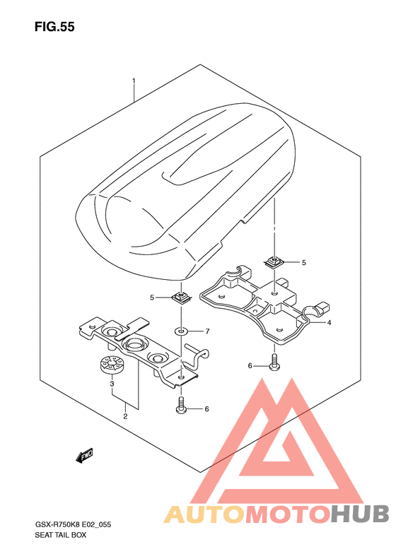 Seat tail box