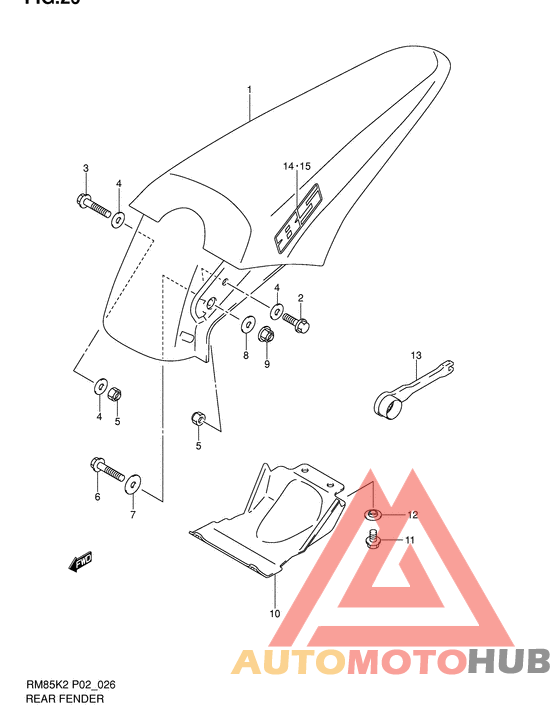 Заднее крыло