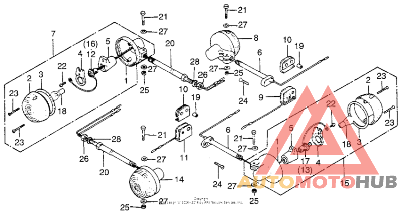 Задний фонарь