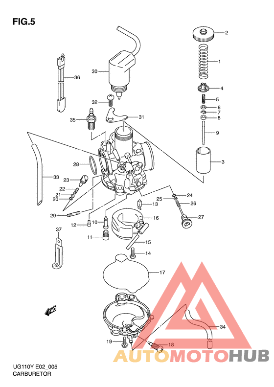 Carburetor assy
