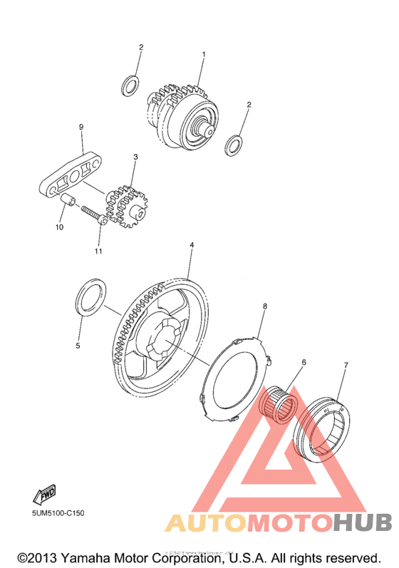 Муфта стартера