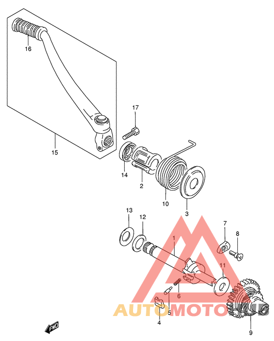 Ножной стартер