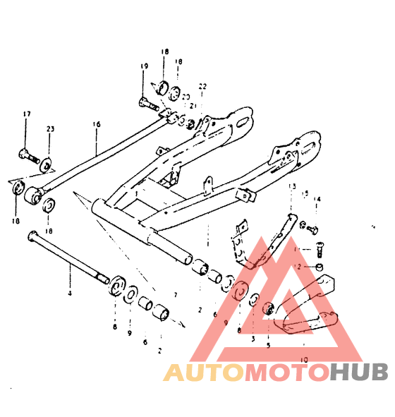 Маятник задний