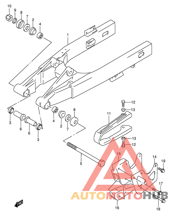 Маятник задний