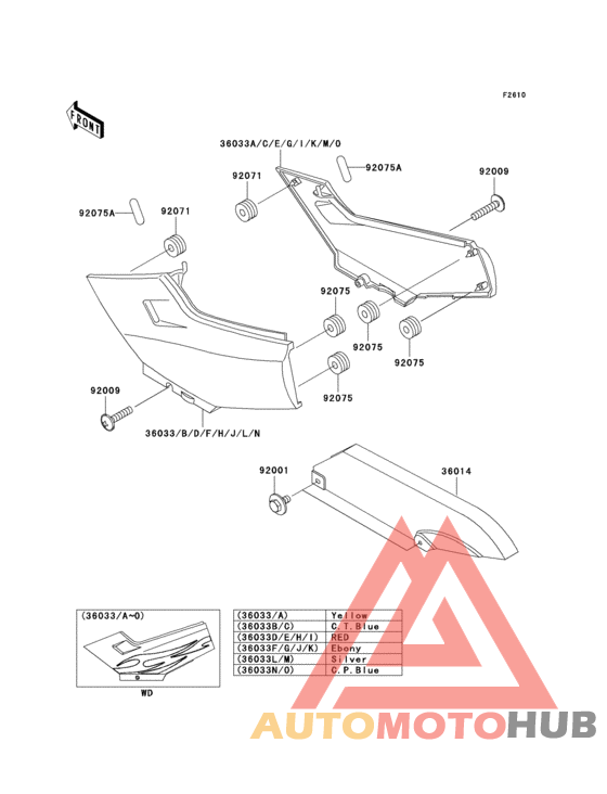 Side covers/chain cover(1/2)