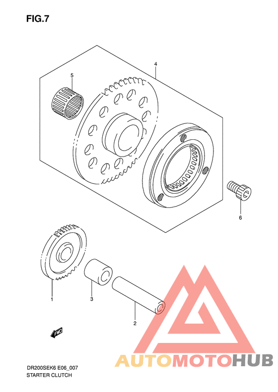 Муфта стартера