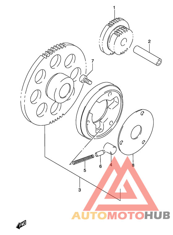 Муфта стартера