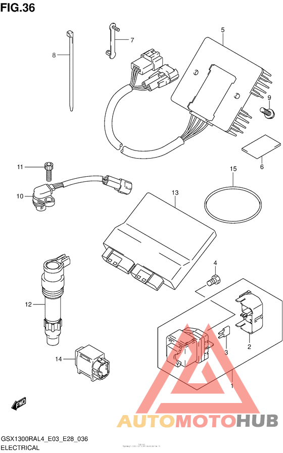 Electrical (Gsx1300Ral4 E33)