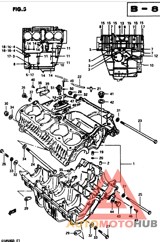 Картер двигателя