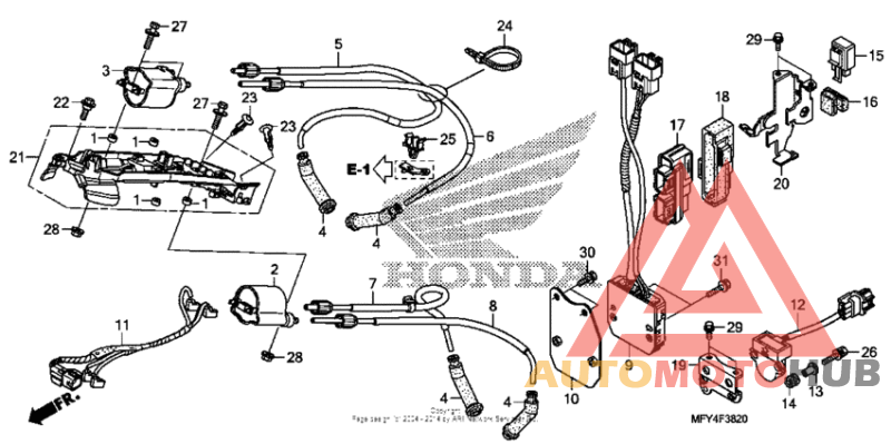 Ignition coil + ecu