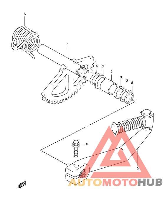 Ножной стартер