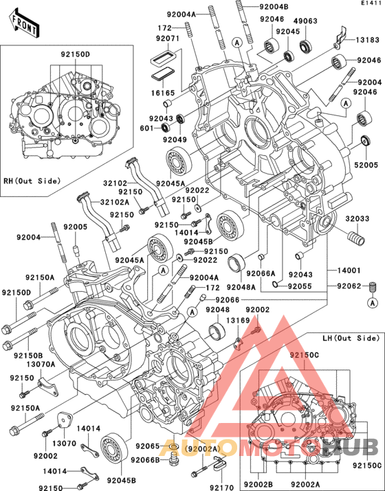 Crankcase(1/2)