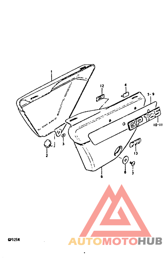 Обтекатель задний