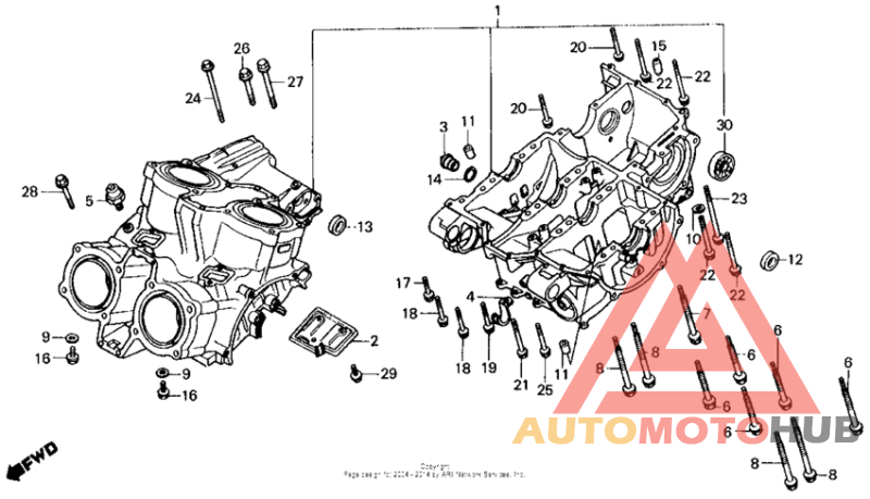 Блок цилиндров
