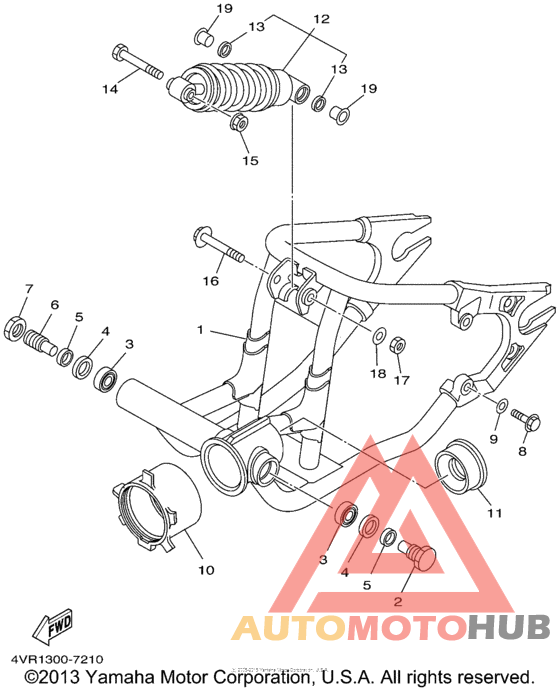 Задний рычаг подвески