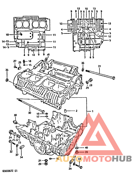 Картер двигателя