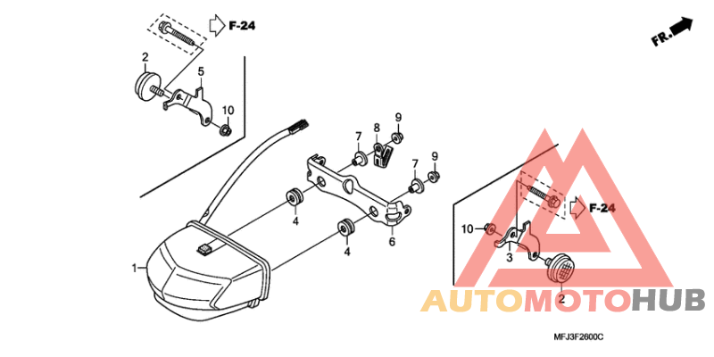 Taillight unit ass`y
