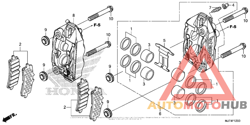Передний суппорт