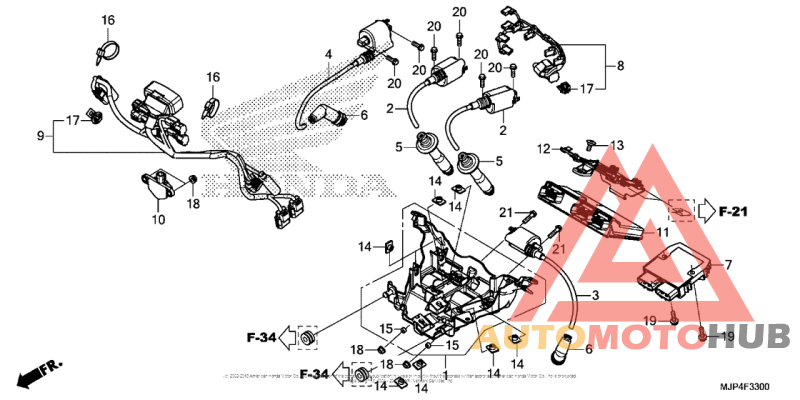 Sub Harness + Ignition Coil