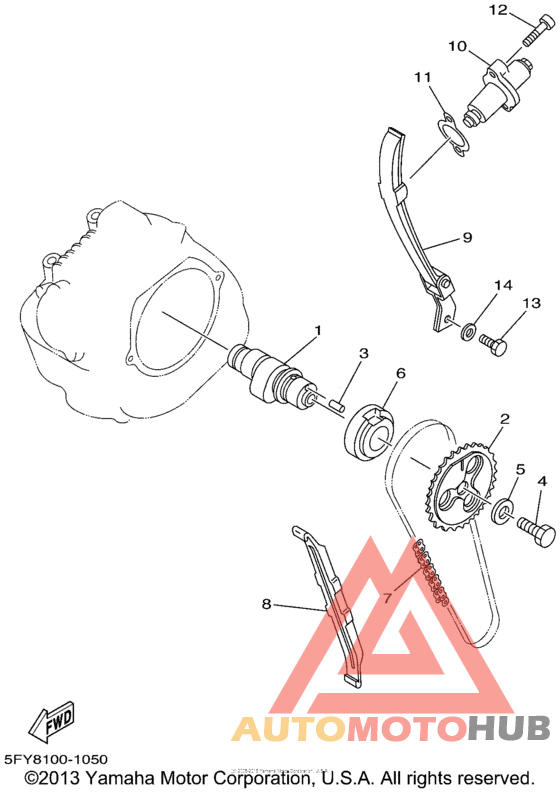 Цепь механизма газораспределения