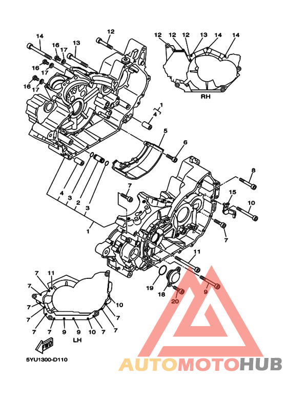 Картер двигателя
