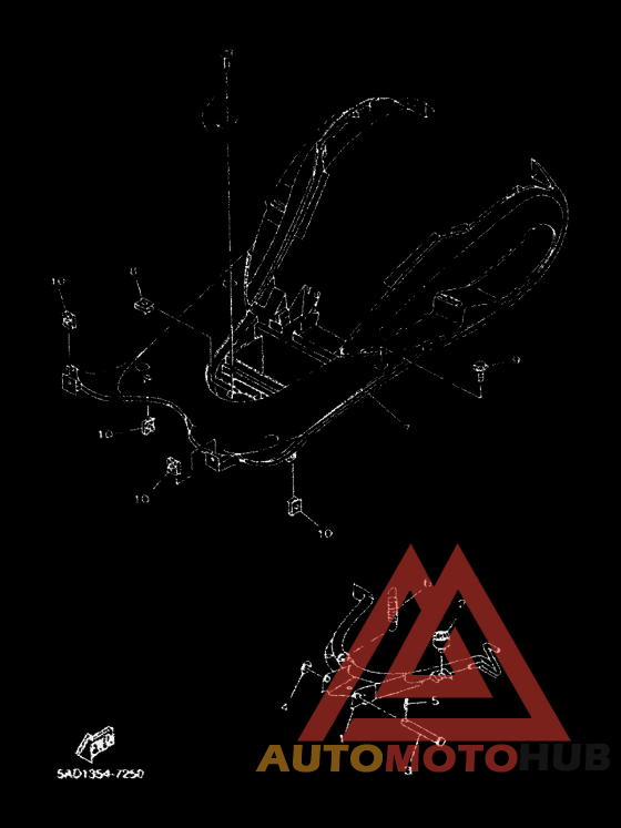 Support & repose pied